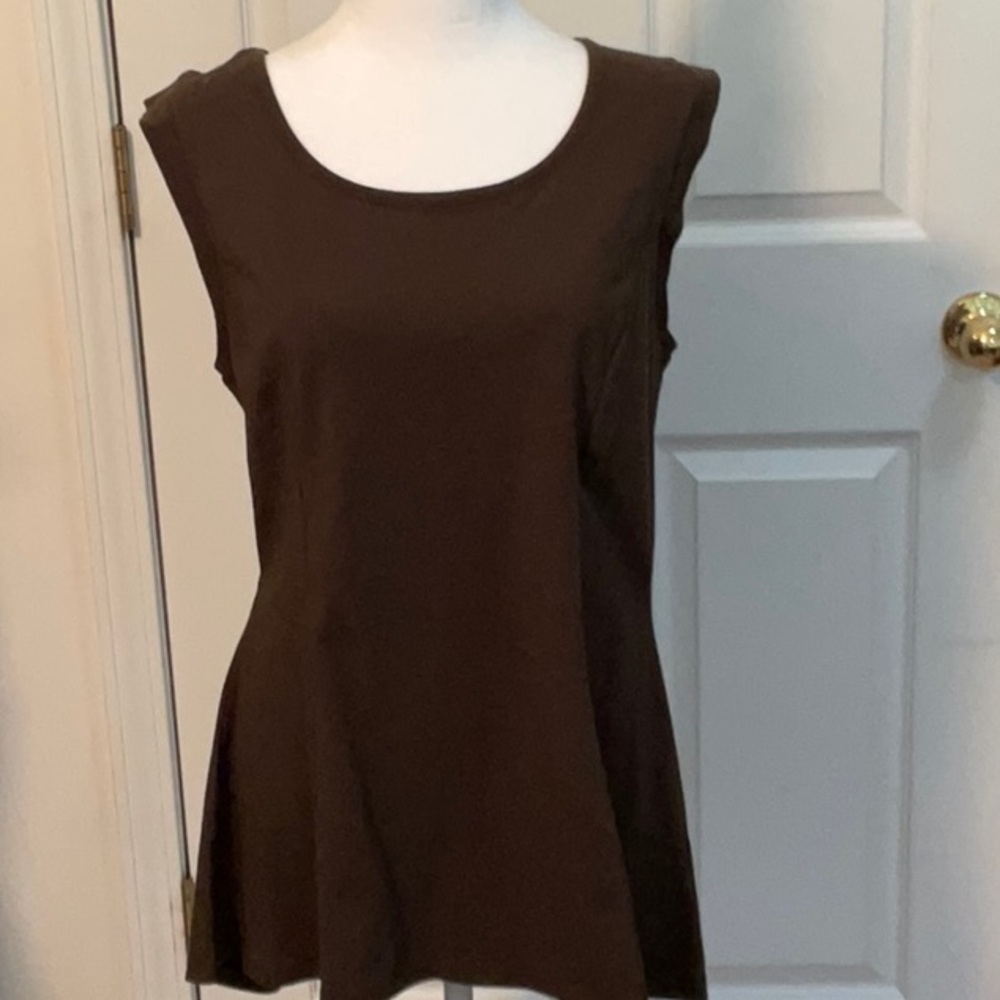 KATHLEEN KIRKWOOD SLEEVELESS TOP NWOT SIZE L